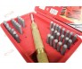 39pc STEEL METAL AUTOMATIC HAND LETTER and NUMBER ID STAMPING PUNCH TOOL KIT SET